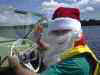 How Santa spends his holidays on vacation
