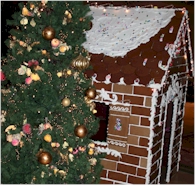 Elf Gingerbread House Gingerbread House raises elves Christmas Spirit