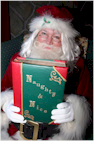 Santa with Naughty and Nice List 2024