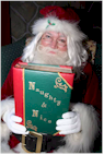 Santa with Naughty and Nice List 2025