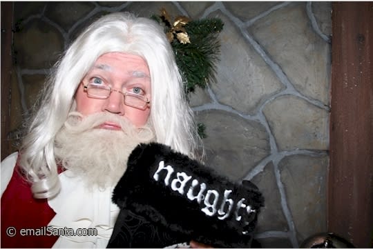 Funny Santa's Naughty or Nice List