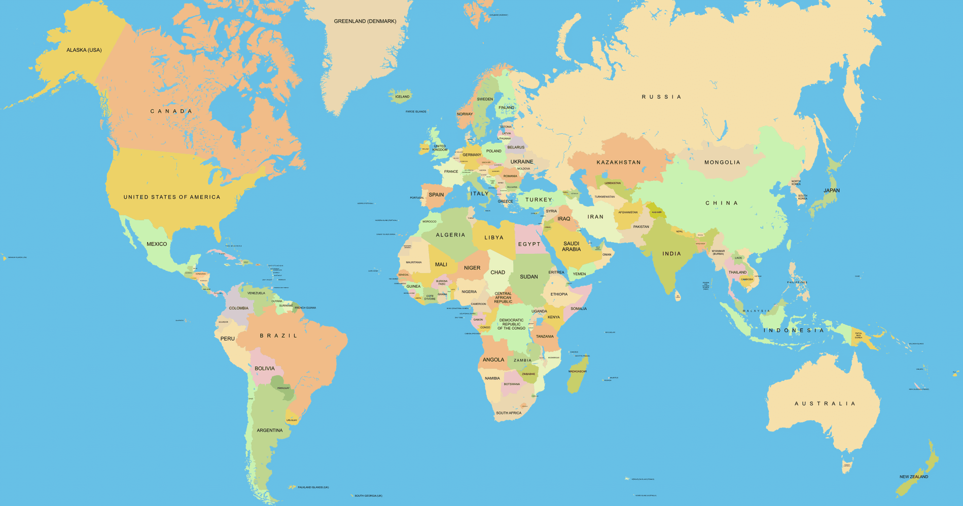 World map
