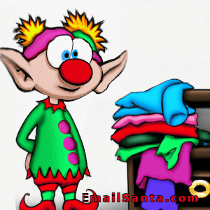 elf and clothes dresser