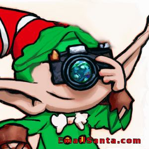 Joke about a Christmas megapixie camera