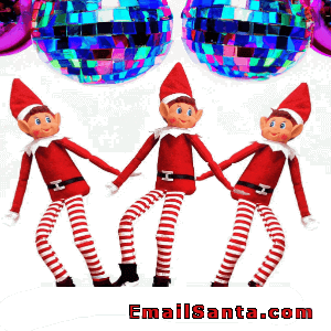 elves disco dancing