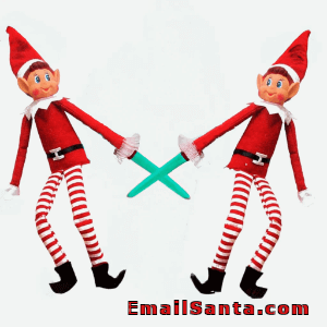 elves with toy swords