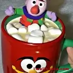 hot cocoa with marshmallows