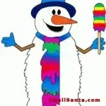 a snowman joke about a 'Pop'-sicle