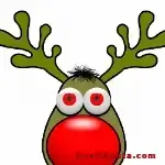 Rudolph the red-nosed pickle!