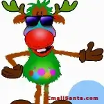 reindeer joke about wearing sunglasses
