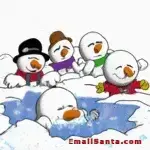 a snowman joke about having a meltdown