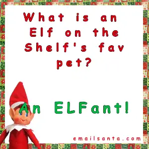 tell me an elf joke: elves like elfants for pets