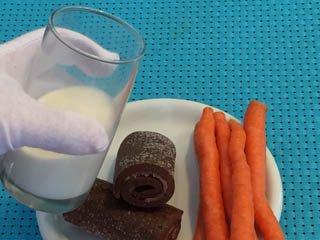 photo of treats for Santa