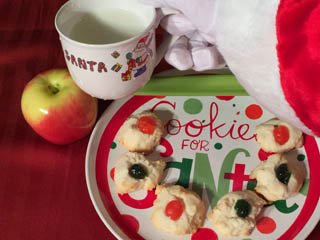 photo of treats for Santa
