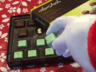 photo of treats for Santa