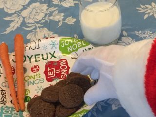 photo of treats for Santa
