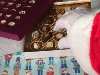 photo of treats for Santa