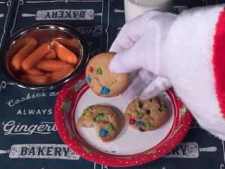 photo of treats for Santa
