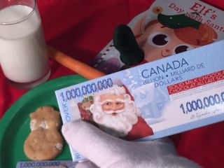 photo of treats for Santa