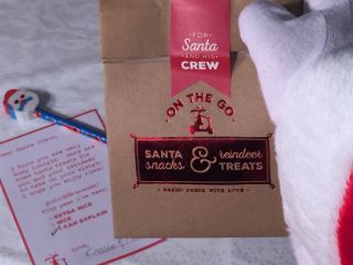 photo of treats for Santa