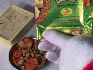 photo of treats for Santa