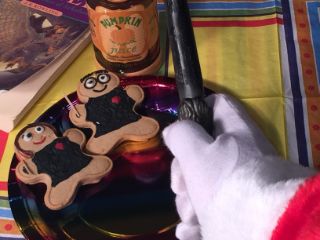 photo of treats for Santa