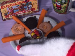 photo of treats for Santa