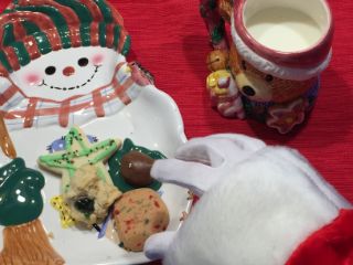photo of treats for Santa