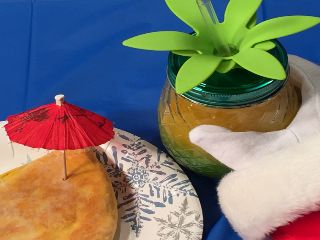 photo of treats for Santa