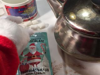 photo of treats for Santa